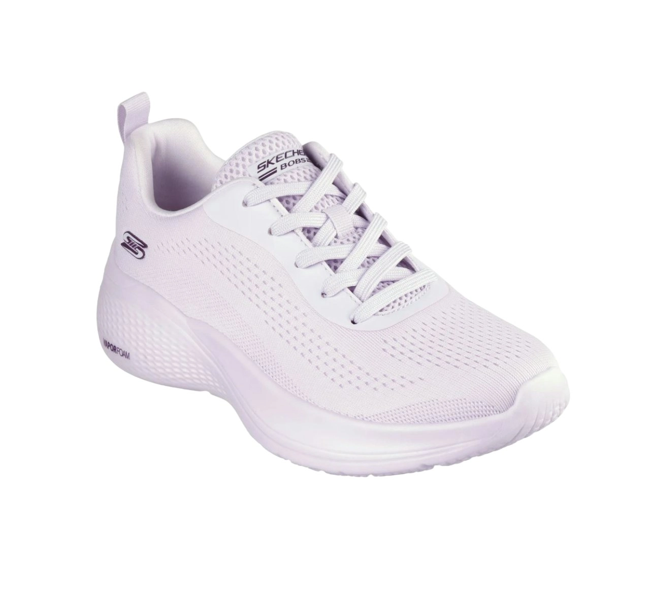 Womens Skechers Bobs Infinity Lavender Sneaker Shoes