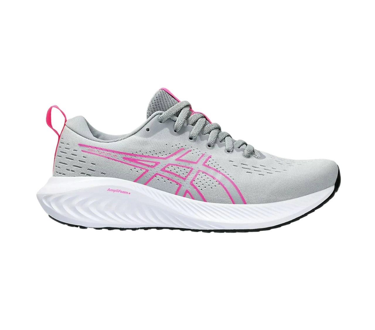 Womens Asics Gel-Excite 10 Piedmont Grey/ Hot Pink Athletic Running Shoes