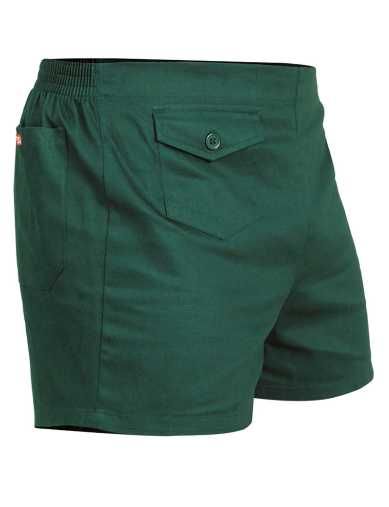 2 x Mens Stubbies Casual Original Basic Short Green Se2010