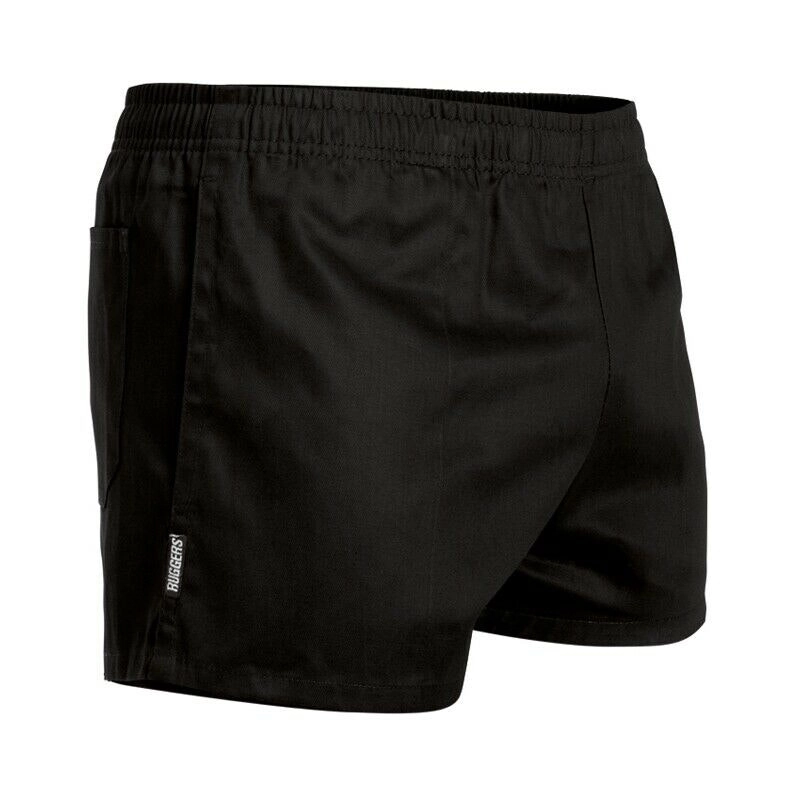 Mens Kinggee Ruggers - Original Rugger Cotton Drill Short Se206h Black