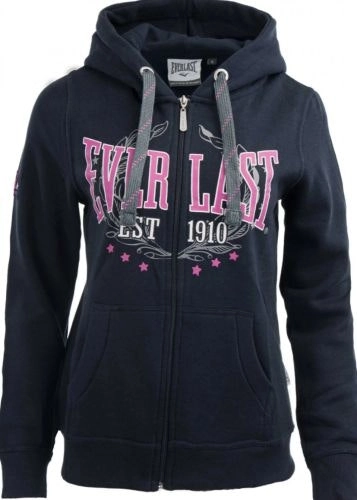 4 x Everlast Womens Navy Heritage Zip Hoodie Jacket