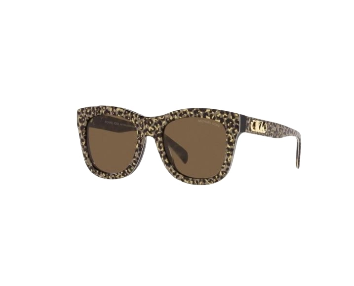 Womens Michael Kors Sunglasses Mk2193u Empire Square 4 Brown Cheetah Sunnies