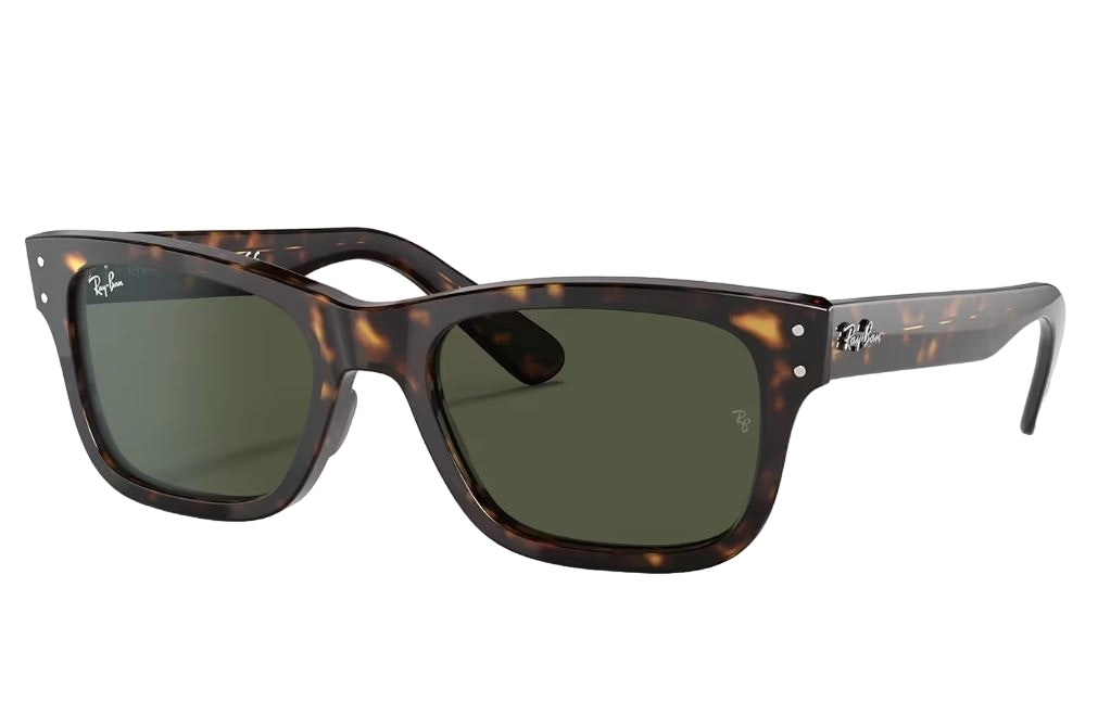 Mens Ray Ban Sunglasses Rb2283 Burbank Polished Havana/ Green Sunnies - M