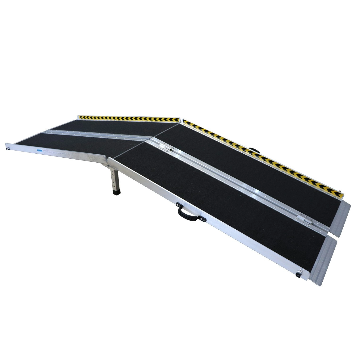 Kartrite Aluminium Wheelchair Ramp with Leg Support - 8ft