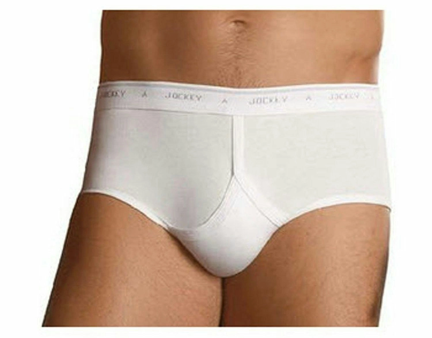 10 x Jockey White Y-Front Mens Underwear Briefs Trunks Plus Size