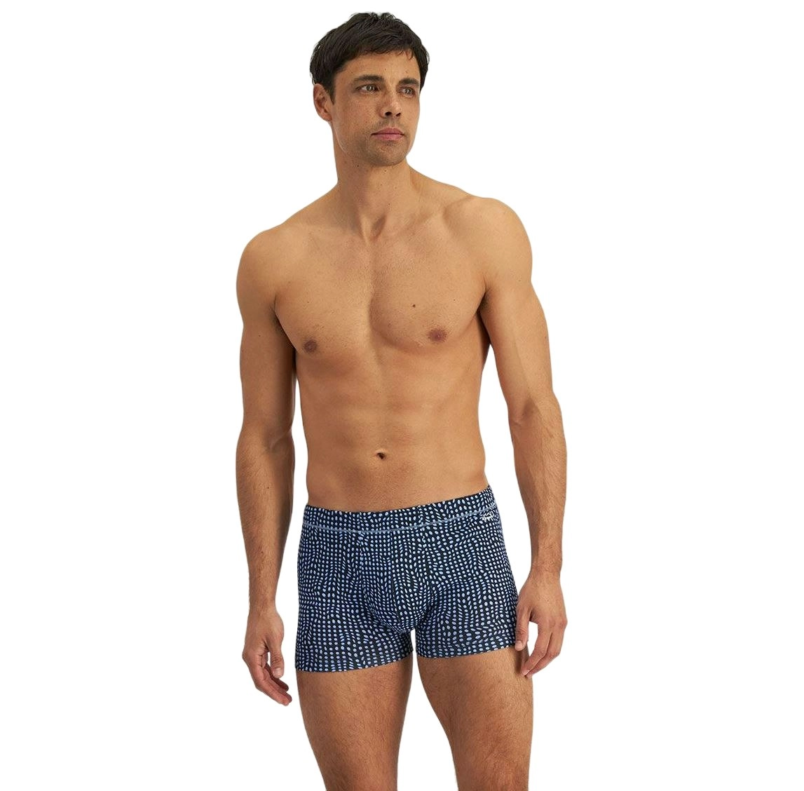 2 x Jockey Mens Skants Trunk Underwear Undies Spotted Black And Blue