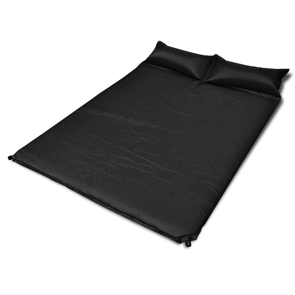 Black Self-inflating Sleeping Mat 190x130x5 cm (Double) 90690