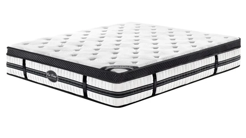 Real Roland Advanced Latex Euro Top Pocket Spring Mattress 34cm Thickness Queen Size