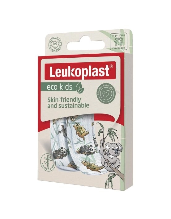 Leukoplast Eco Kids Bamboo Dressings 12 Pack