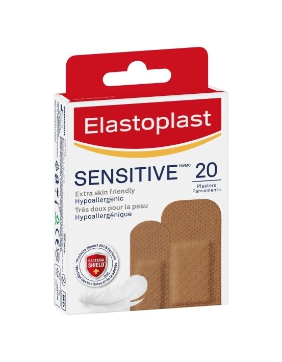 Elastoplast Sensitive Strips Medium 20 Pack