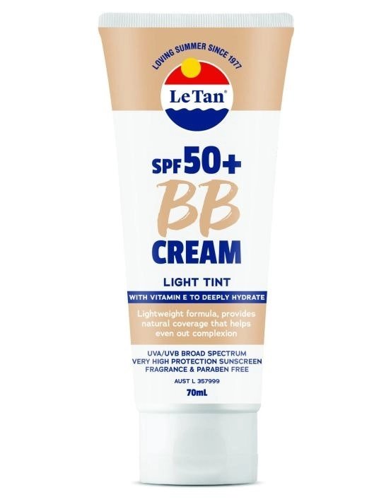 Le Tan SPF 50+ BB Face Tinted Cream Light 70ml