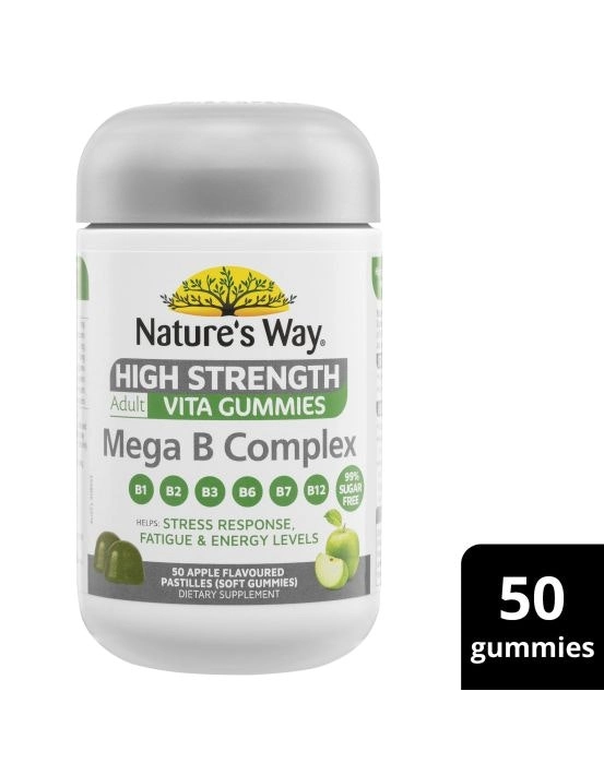 Nature's Way Adult Vita Gummies High Strength Mega B Complex 150 Gummies