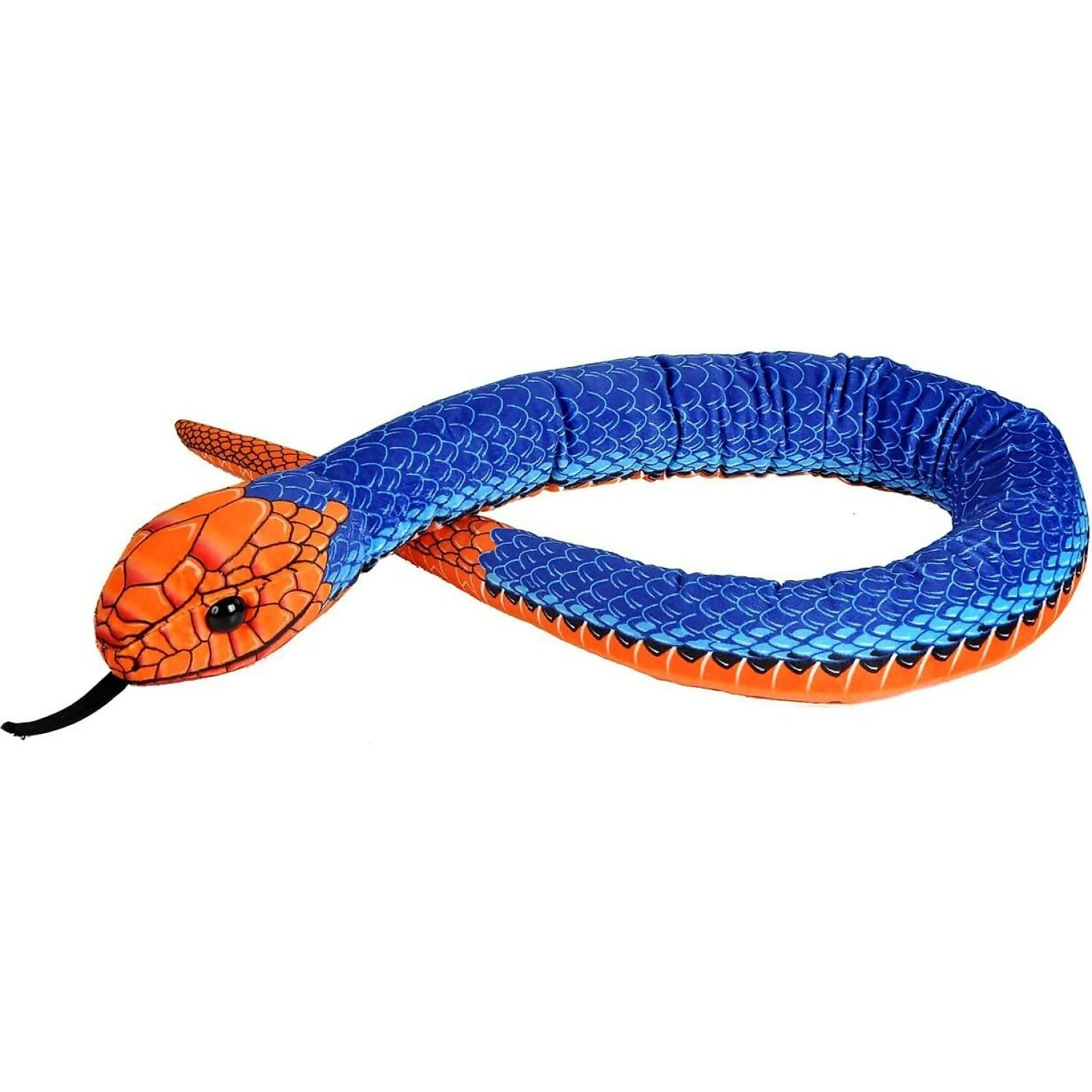 Wild Republic - Blue Coral Snake Scales 54-inch Plush