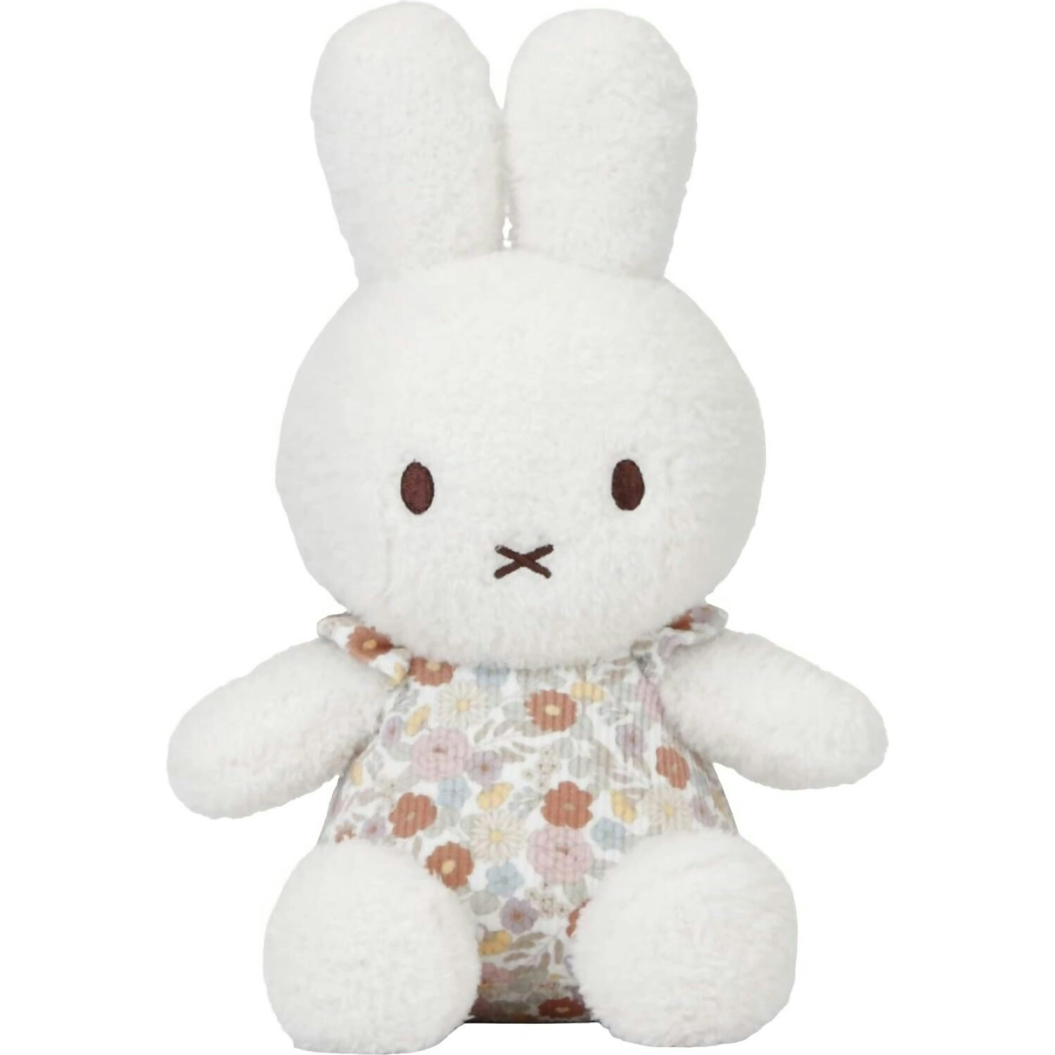 Little Dutch - Miffy Vintage Flowers Soft Toy Small 25cm Plush - Jasnor