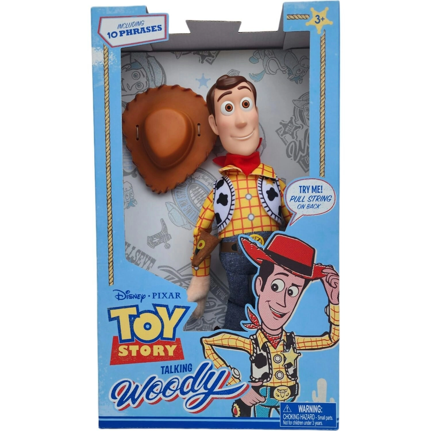 Disney Pixar - Toy Story 14-inch Talking Woody Plush Classic