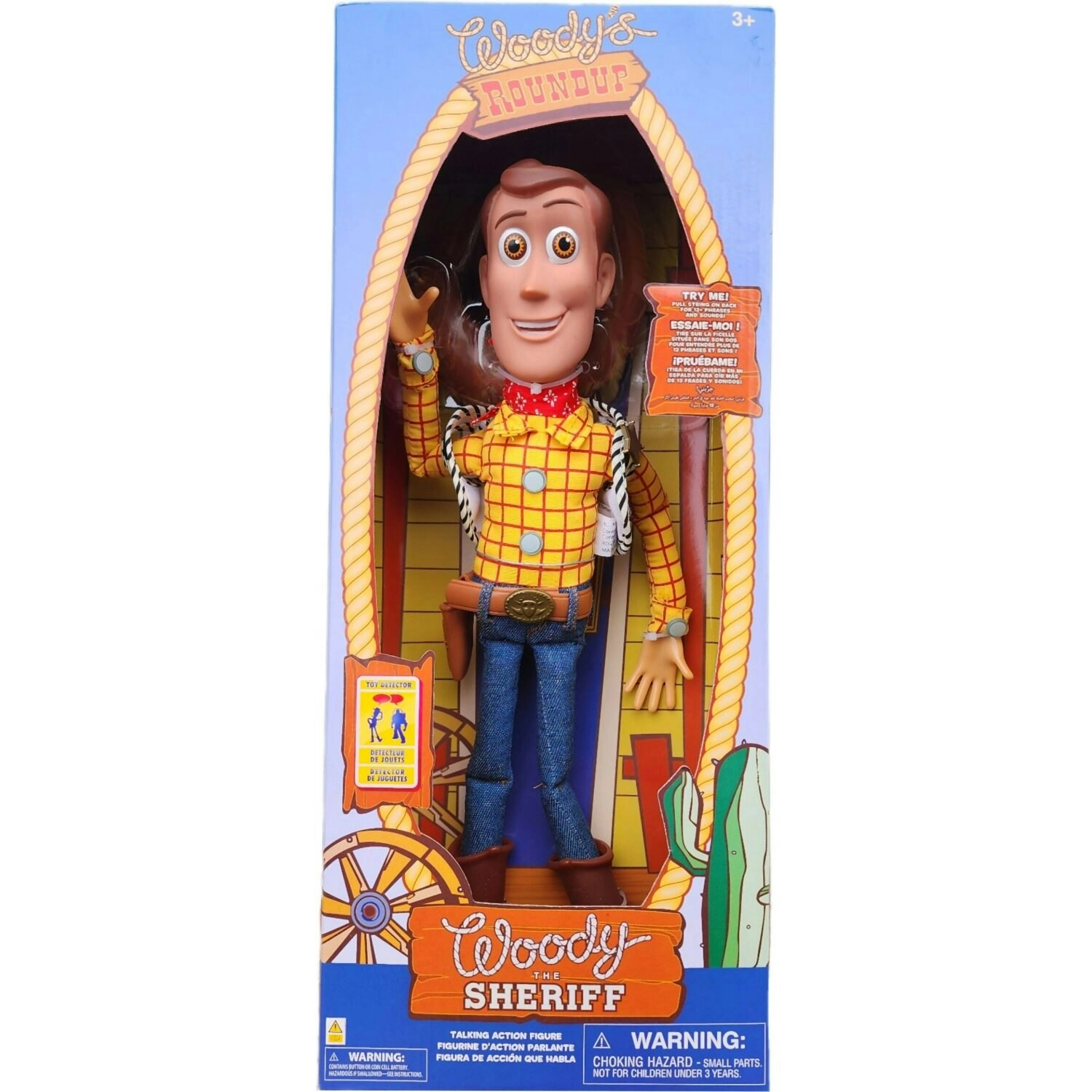 Woodys Roundup - Woody The Sheriff Talking Action Figure 38cm - Disney Pixar Toy Story