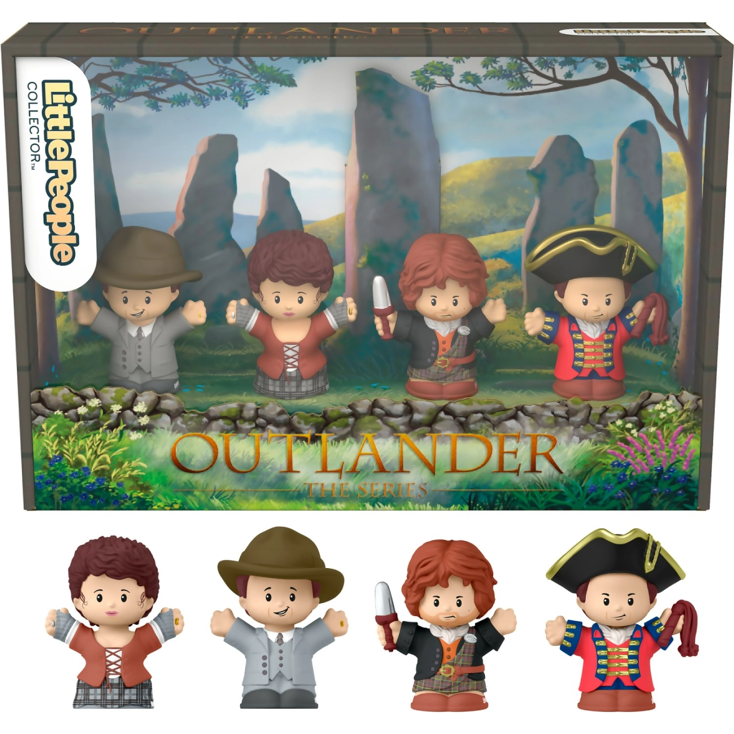 Fisher-Price - Little People Collector Outlander Special Edition Set For Adults & Fans 4 Figures Mattel