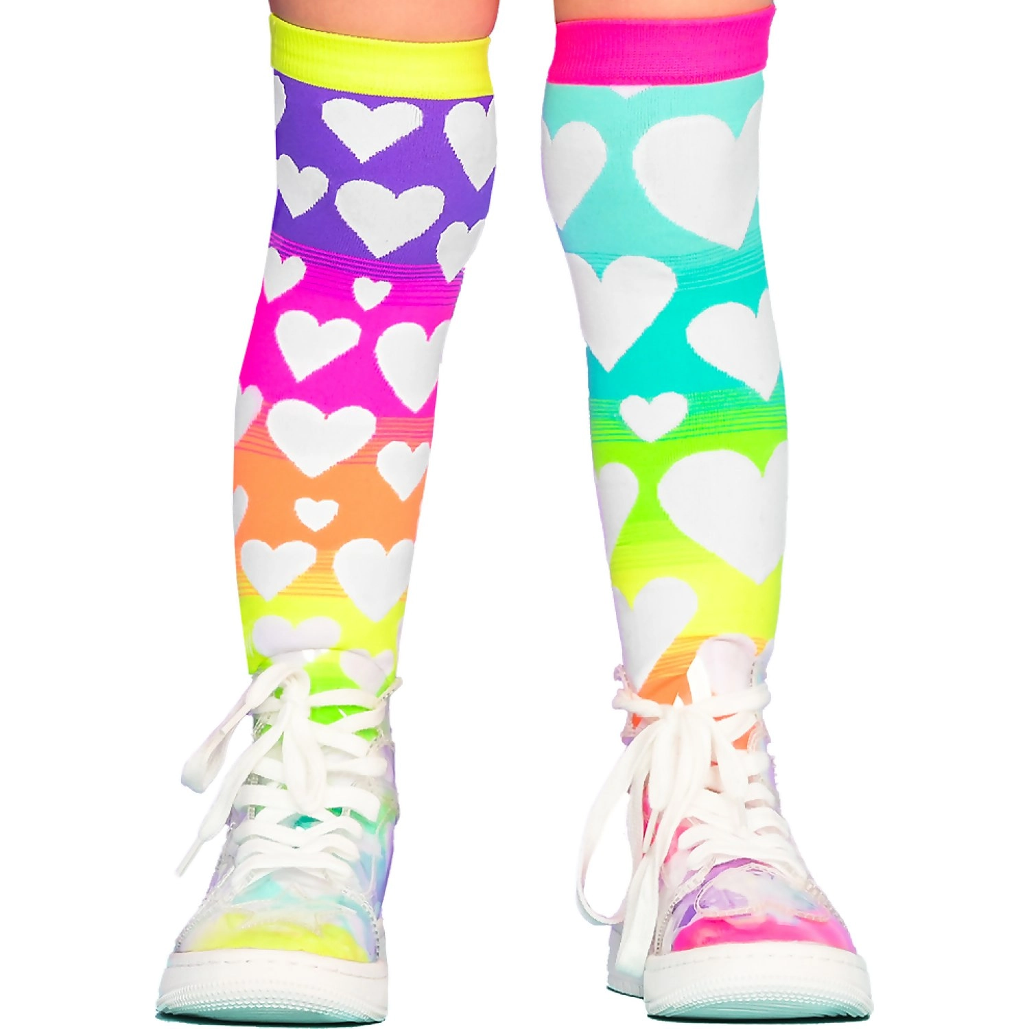 MADMIA - Rainbow Heart Socks Toddler Age 3-5y