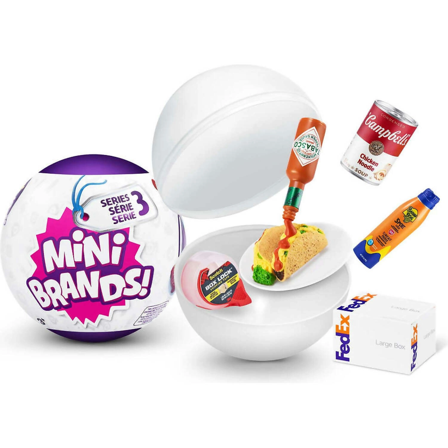 ZURU - Mini Brands Groceries Series 3 Blind Capsule