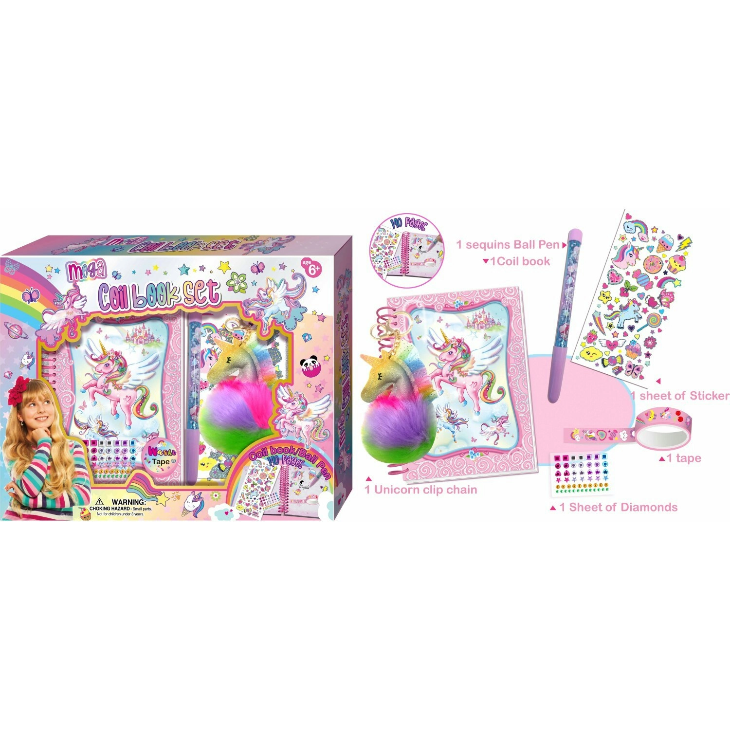 PECOWARE - Unicorn Mega Coil Book Set