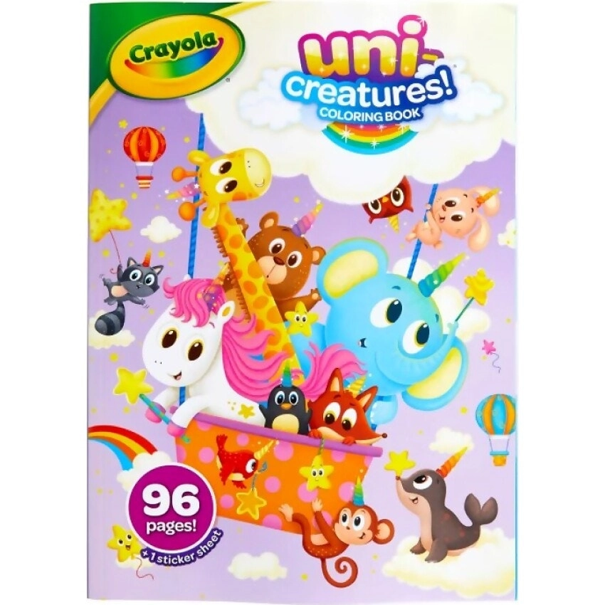 Crayola - Uni-creatures 96 Page Colouring Book