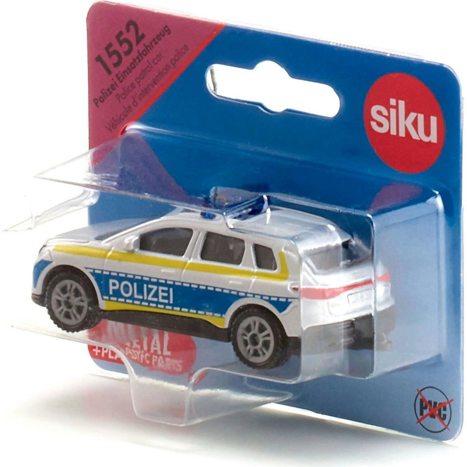 Siku - Audi Q4 Police Emergency Vehicle