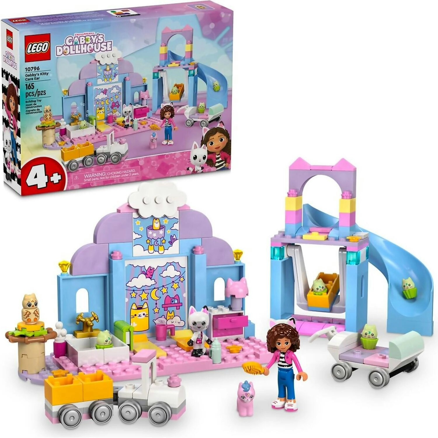 LEGO 10796 Gabby's Kitty Care Ear - Gabby’s Dollhouse 4+