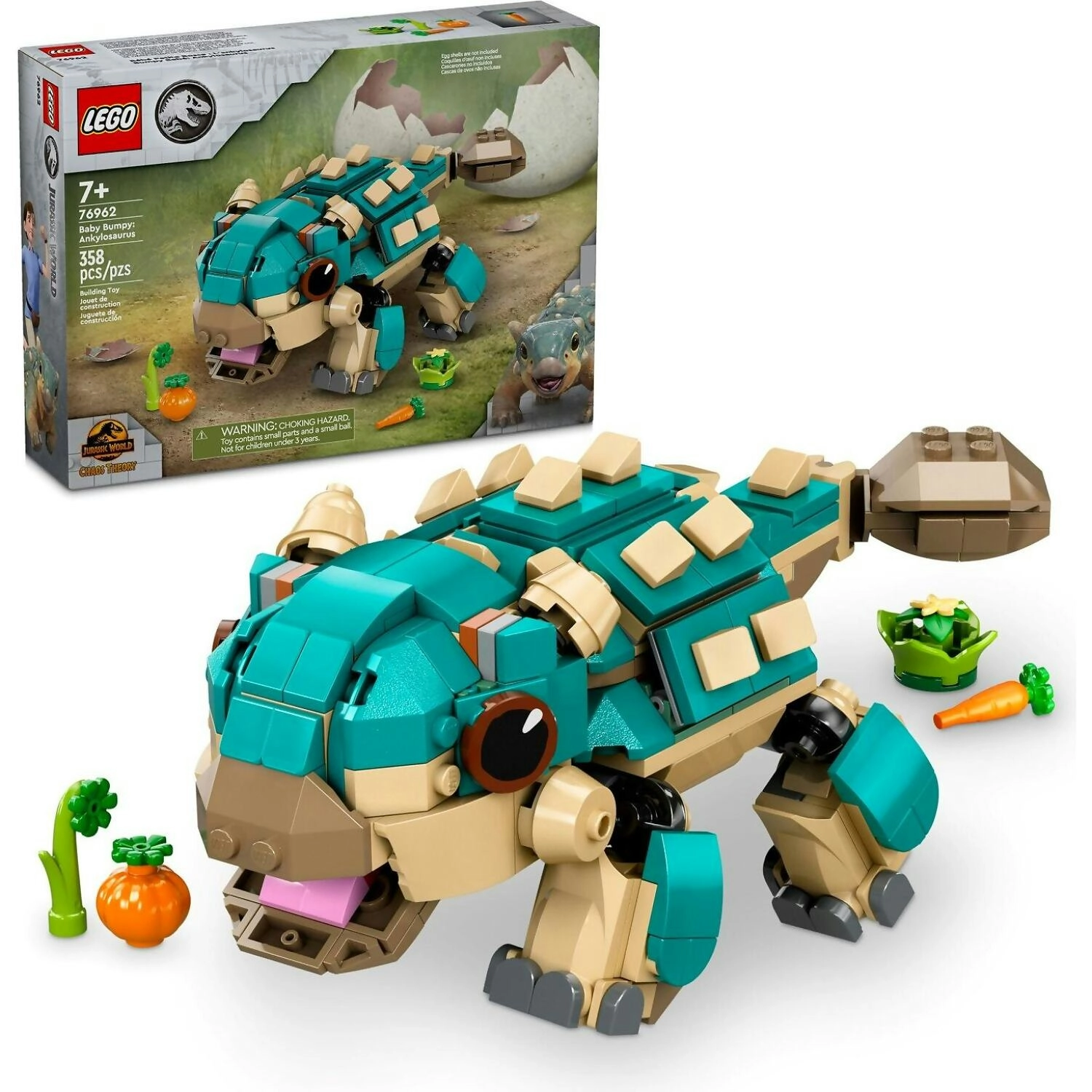 LEGO 76962 Baby Bumpy: Ankylosaurus - Jurassic World