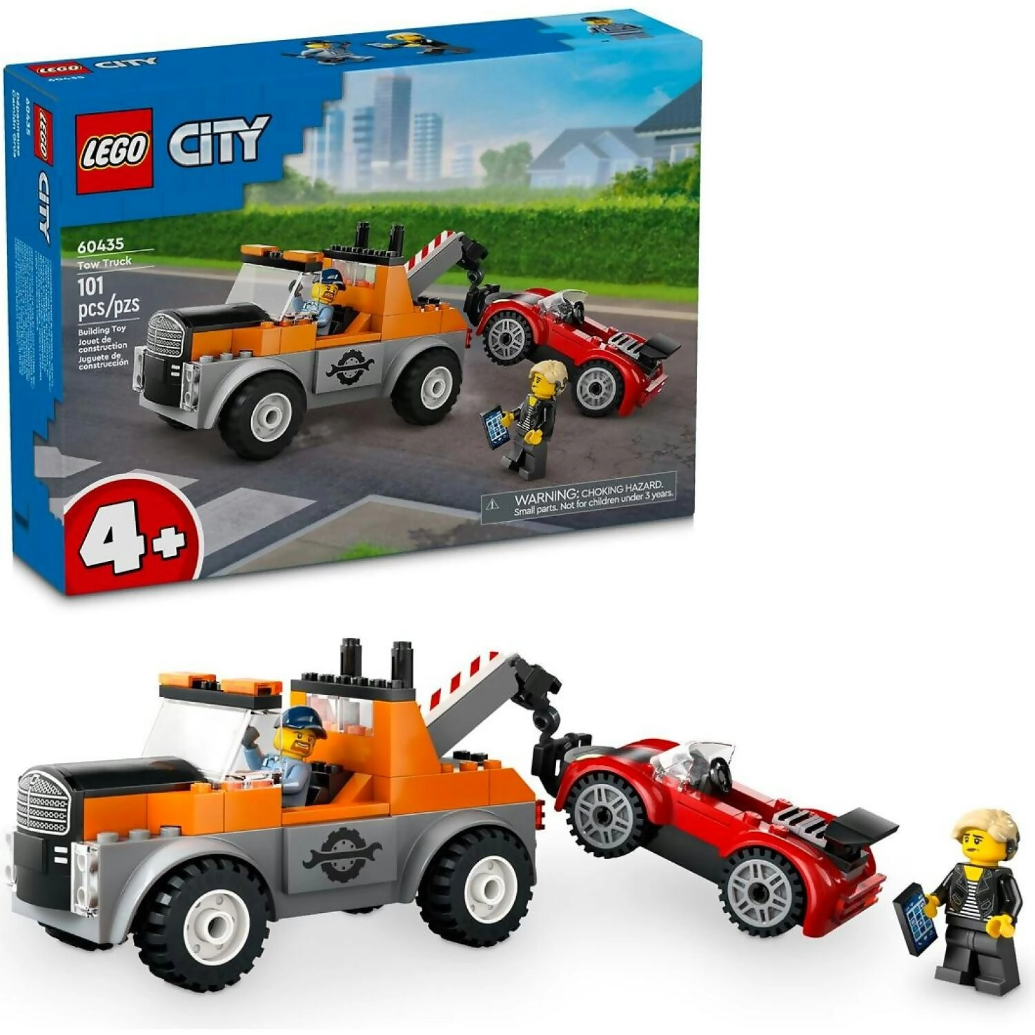 LEGO 60435 Tow Truck and Sports Car Repair - City 4+