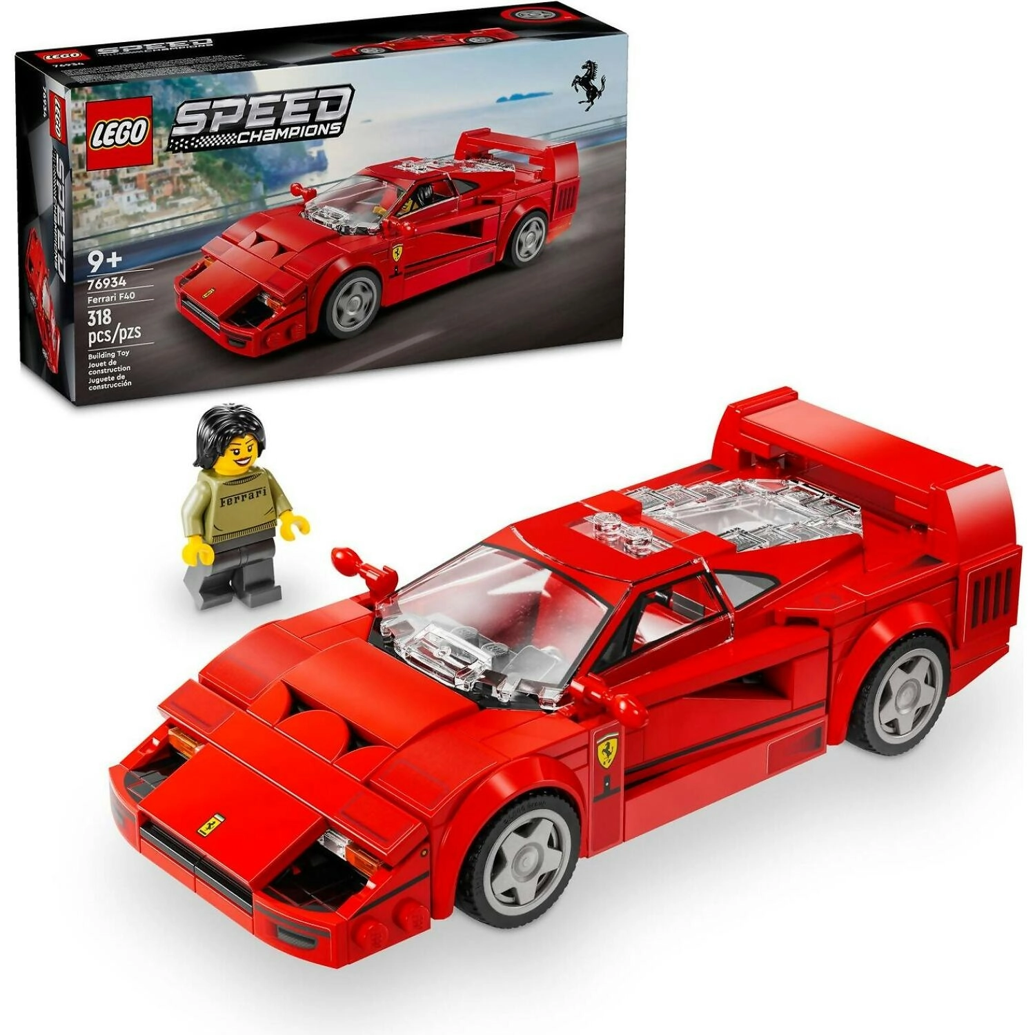 LEGO 76934 Ferrari F40 Supercar - Speed Champions