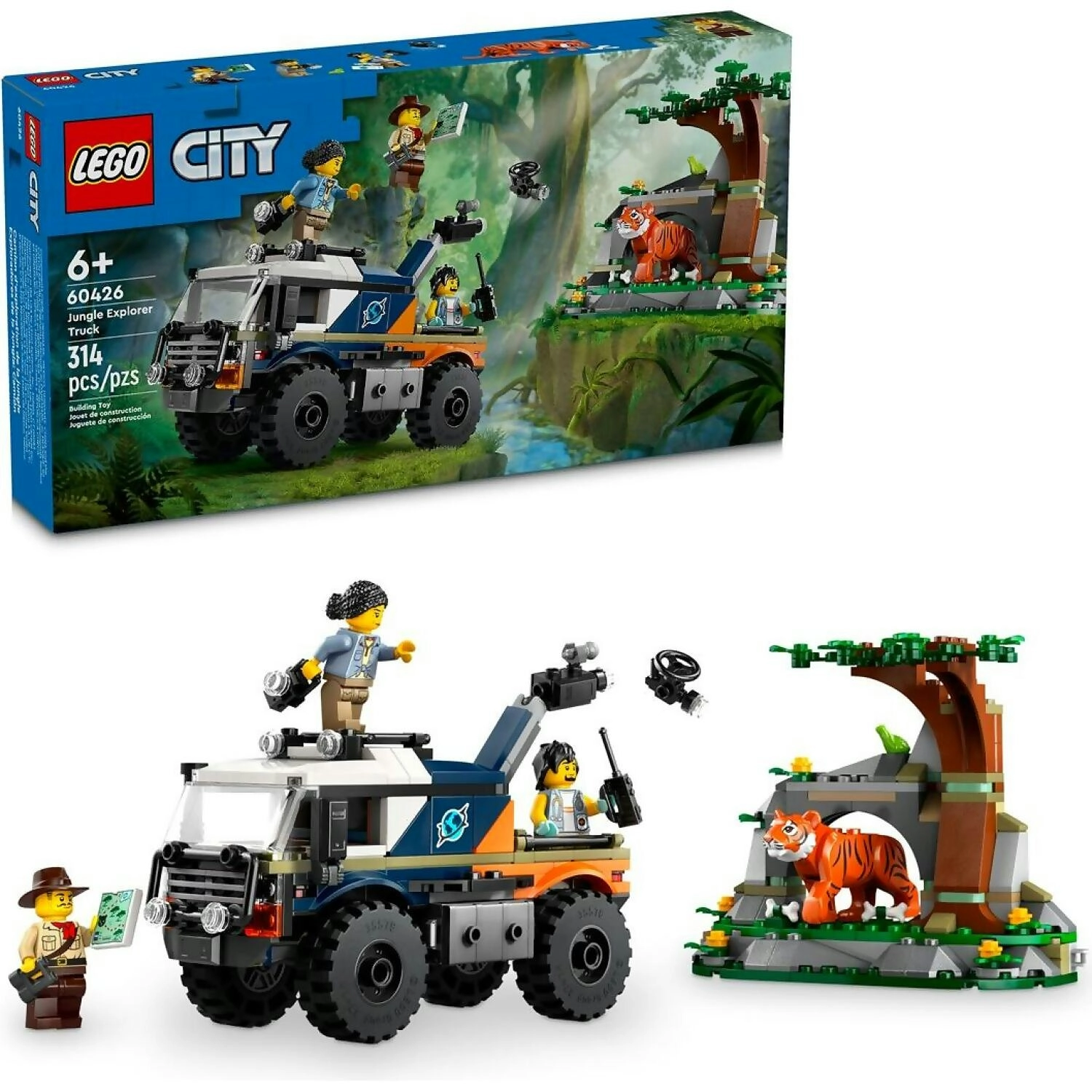 LEGO 60426 Jungle Explorer Off-Road Truck - City