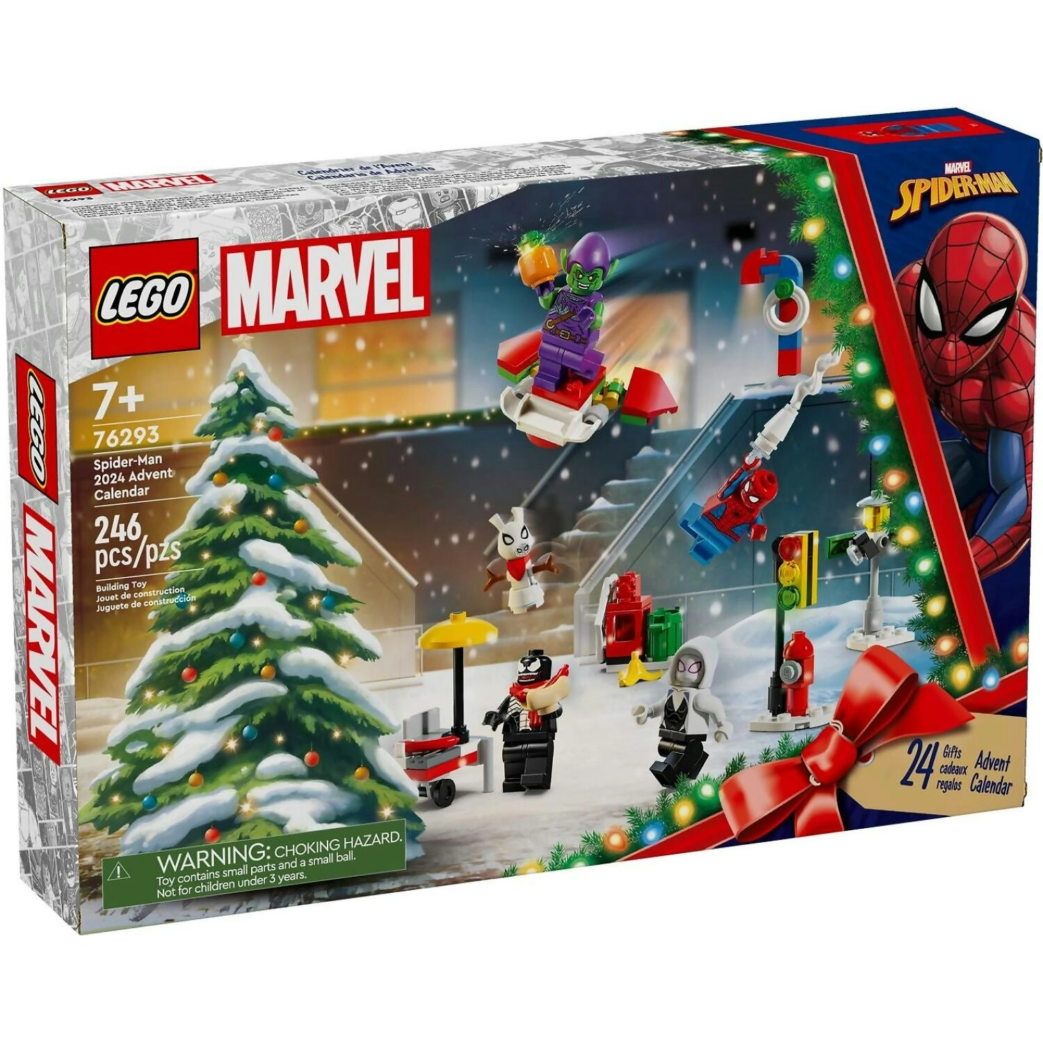 LEGO 76293 Spider-Man 2024 Advent Calendar - Marvel Superheroes