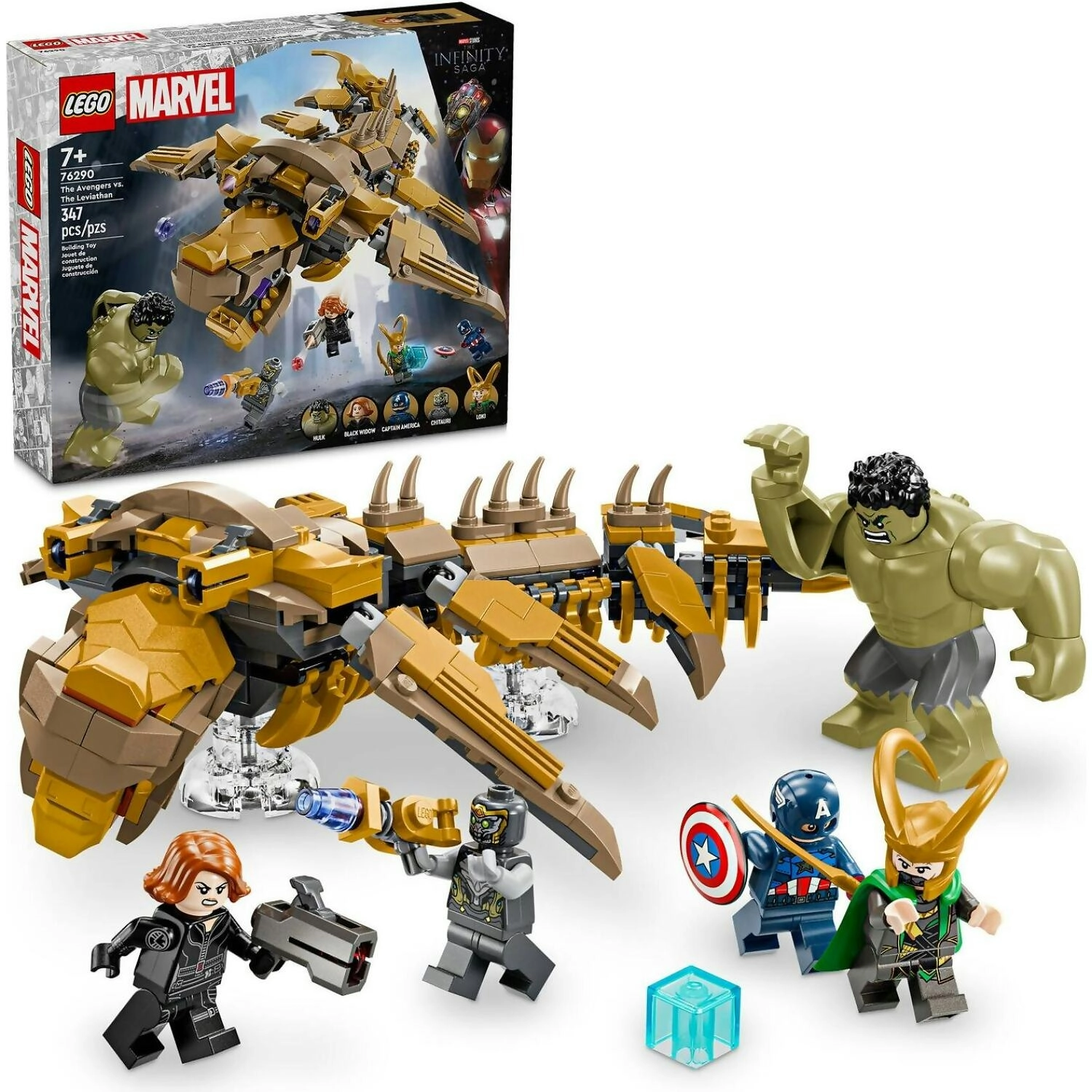 LEGO 76290 The Avengers vs. The Leviathan - Marvel Superheroes