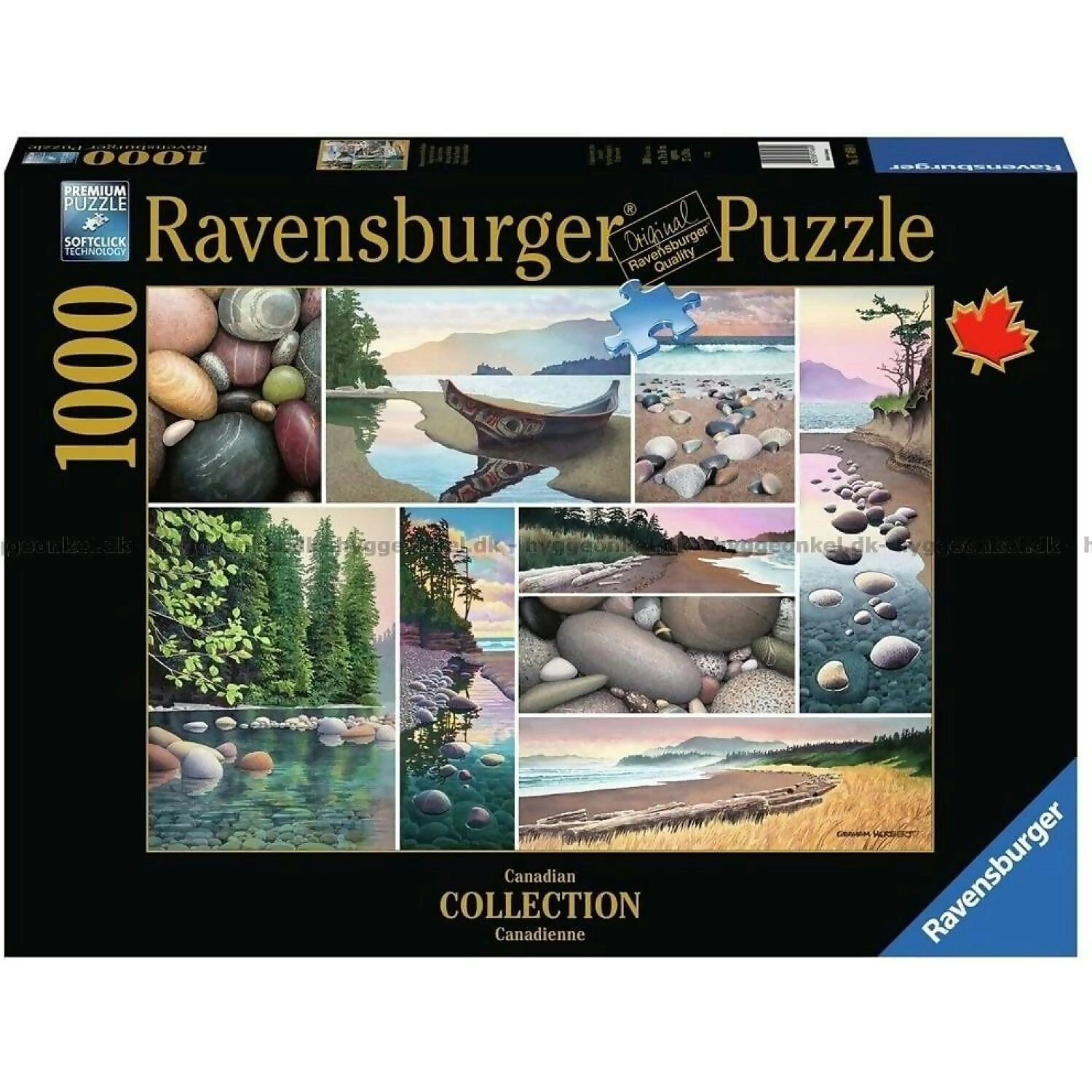 Ravensburger - Canadian Collection: West Coast Tranquility Jigsaw Puzzle 1000pc