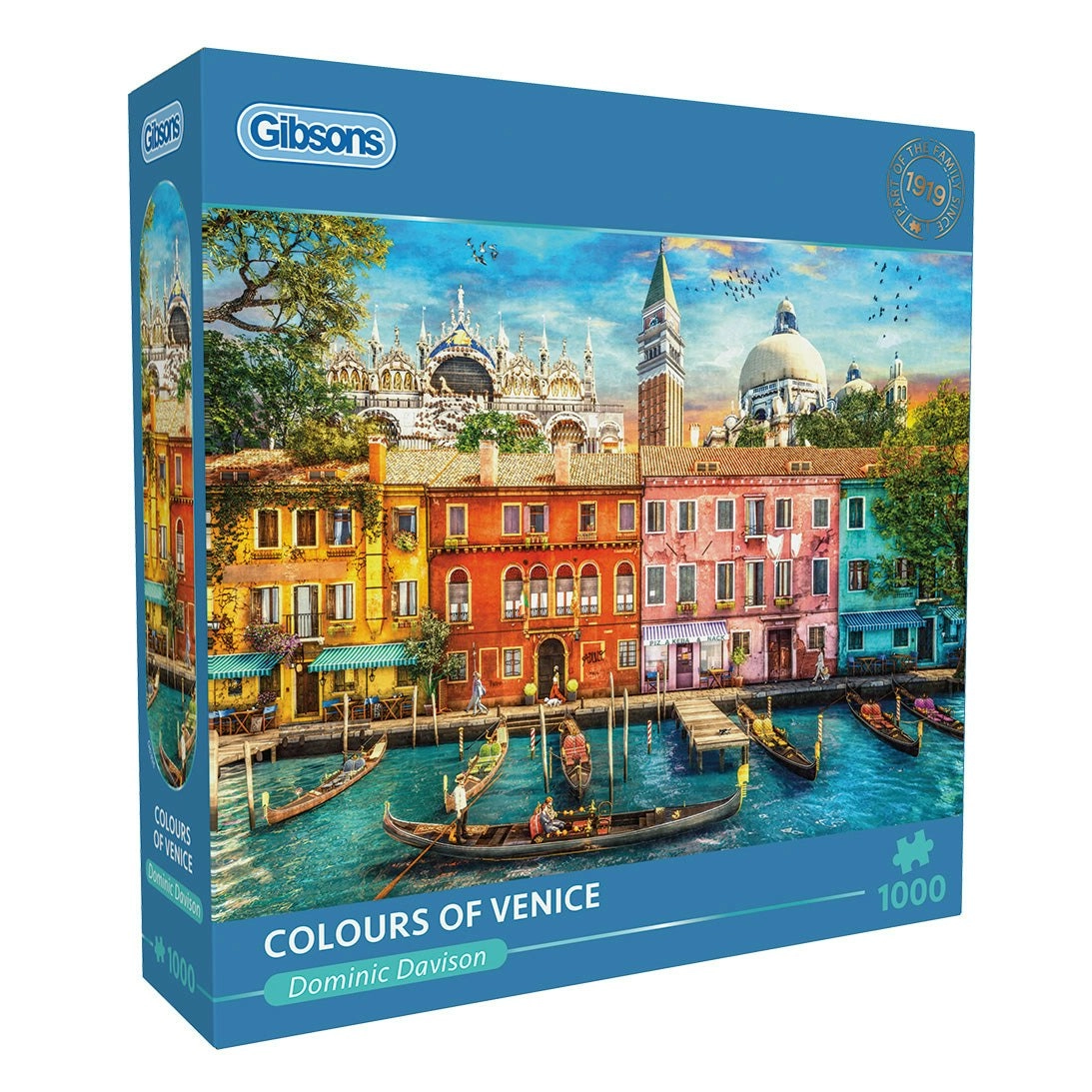 Gibsons - Colours Of Venice Jigsaw Puzzle 1000pc