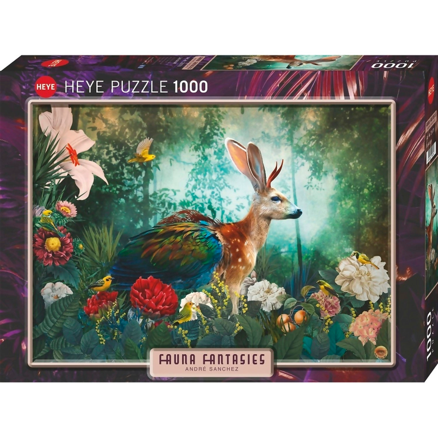 Heye - Fauna Fantasy Jackalope Jigsaw Puzzle 1000pc