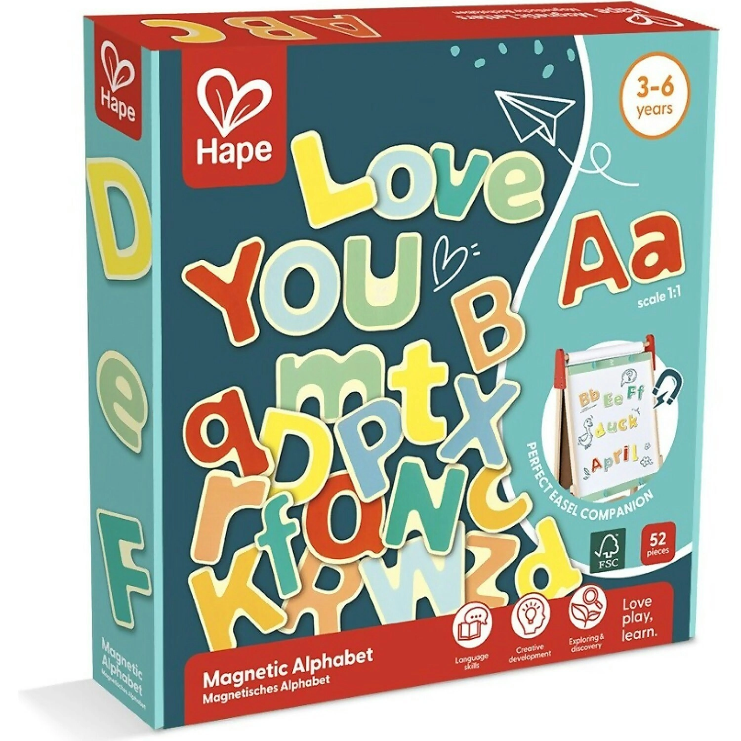 Hape - Magnetic Alphabet Letters