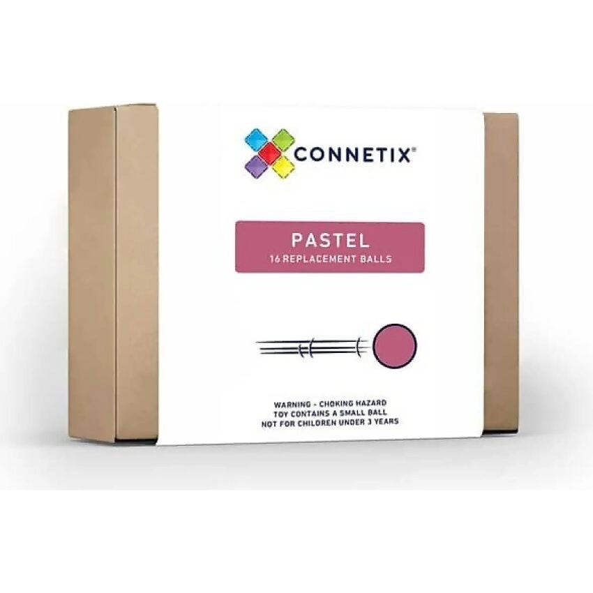 Connetix - Pastel Replacement Balls Pack 16pc