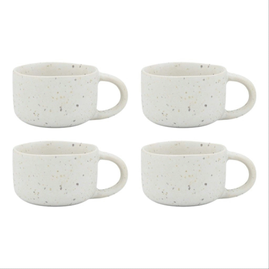 Ecology Domus Set Of 4 Espresso Cup - Ecru