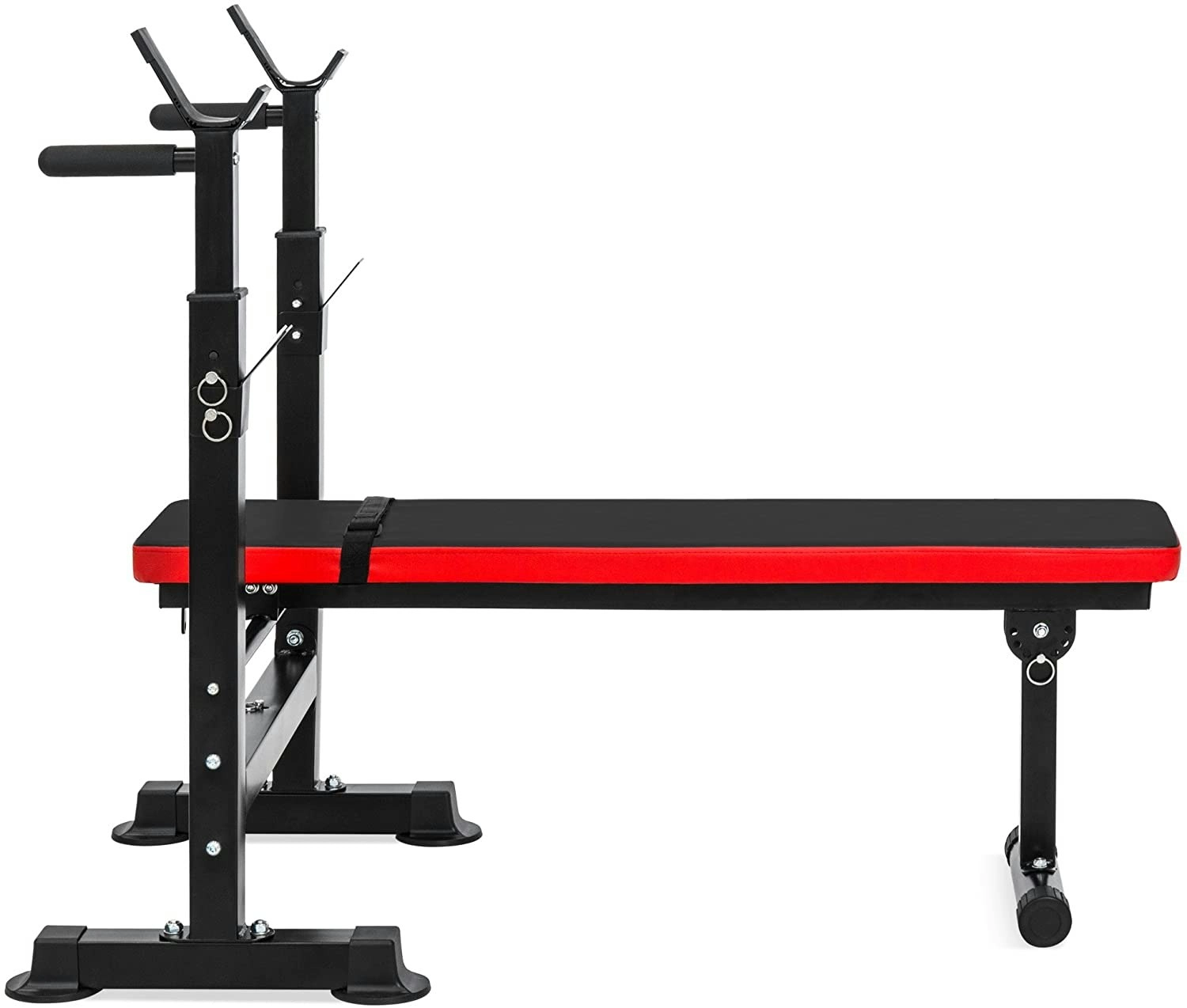 Adjustable Weight Bench Fitness Bench Home Gym Squat Rack