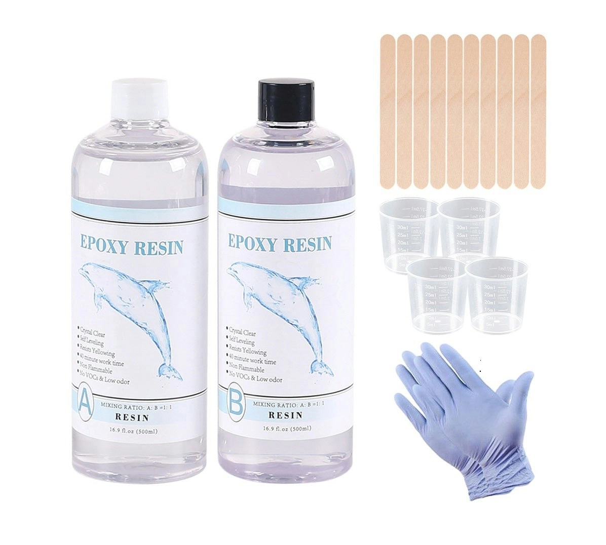 Epoxy Resin 1:1 1000ml Kit