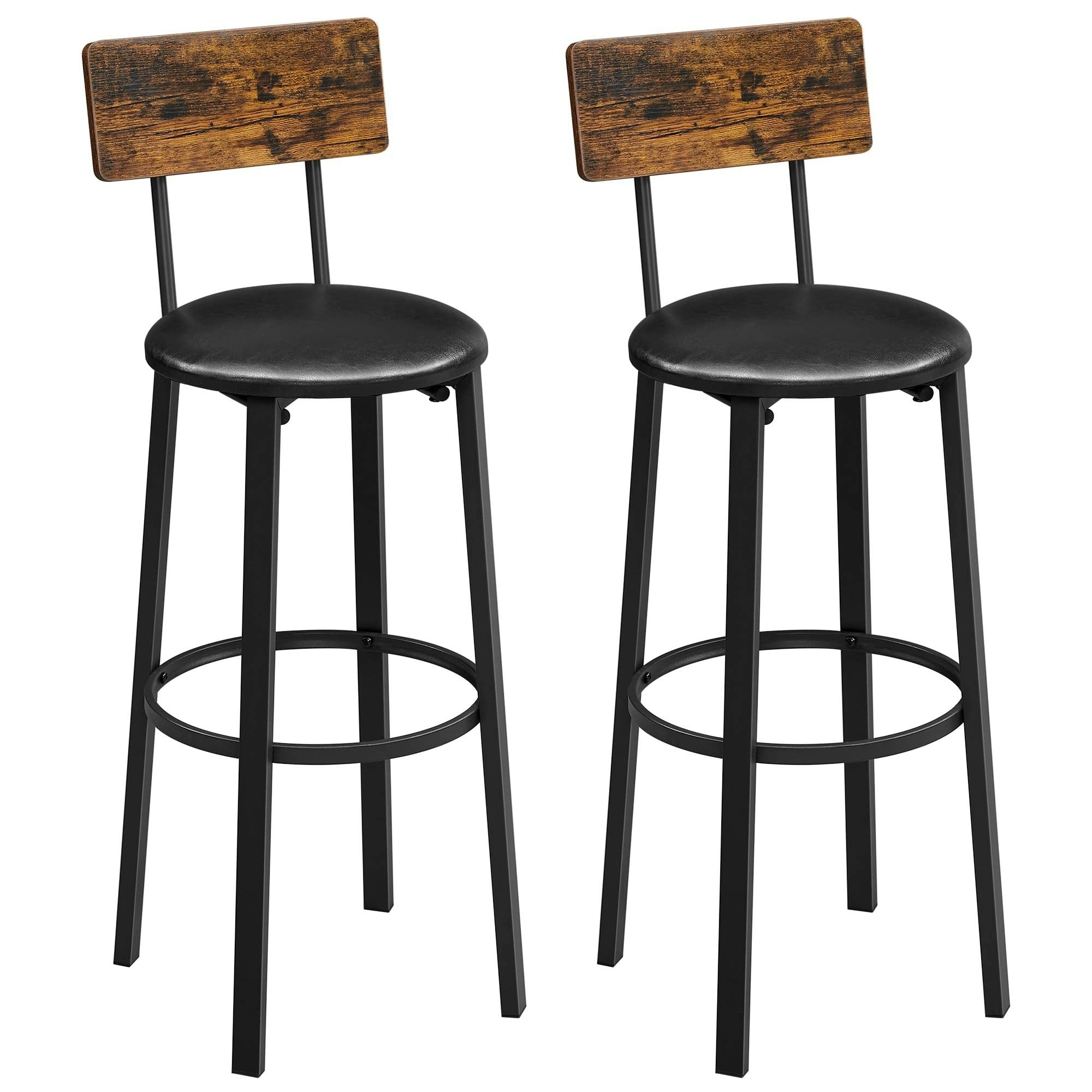 VASAGLE Bar Stools 2-Pack