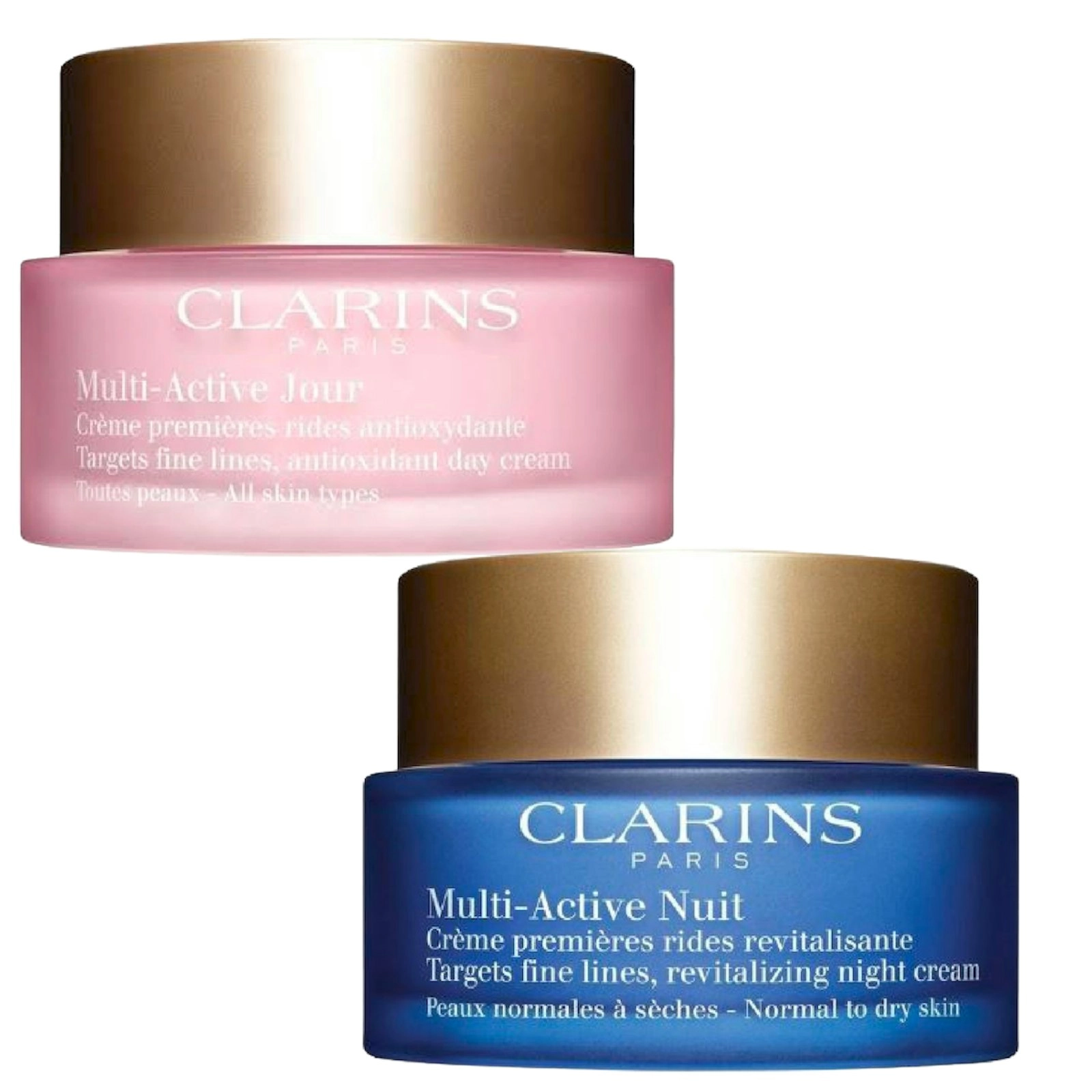 Clarins Multi-Active Partners Set 50ml +50ml (Normal to Dry Skin)