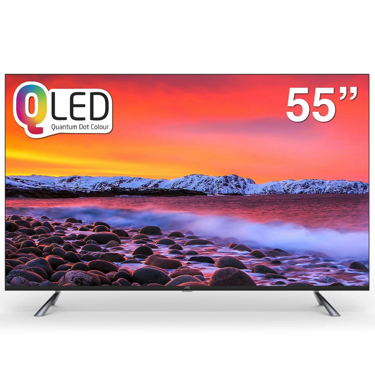 Jvc 55 Inch 4K UHD Smart Android QLED TV