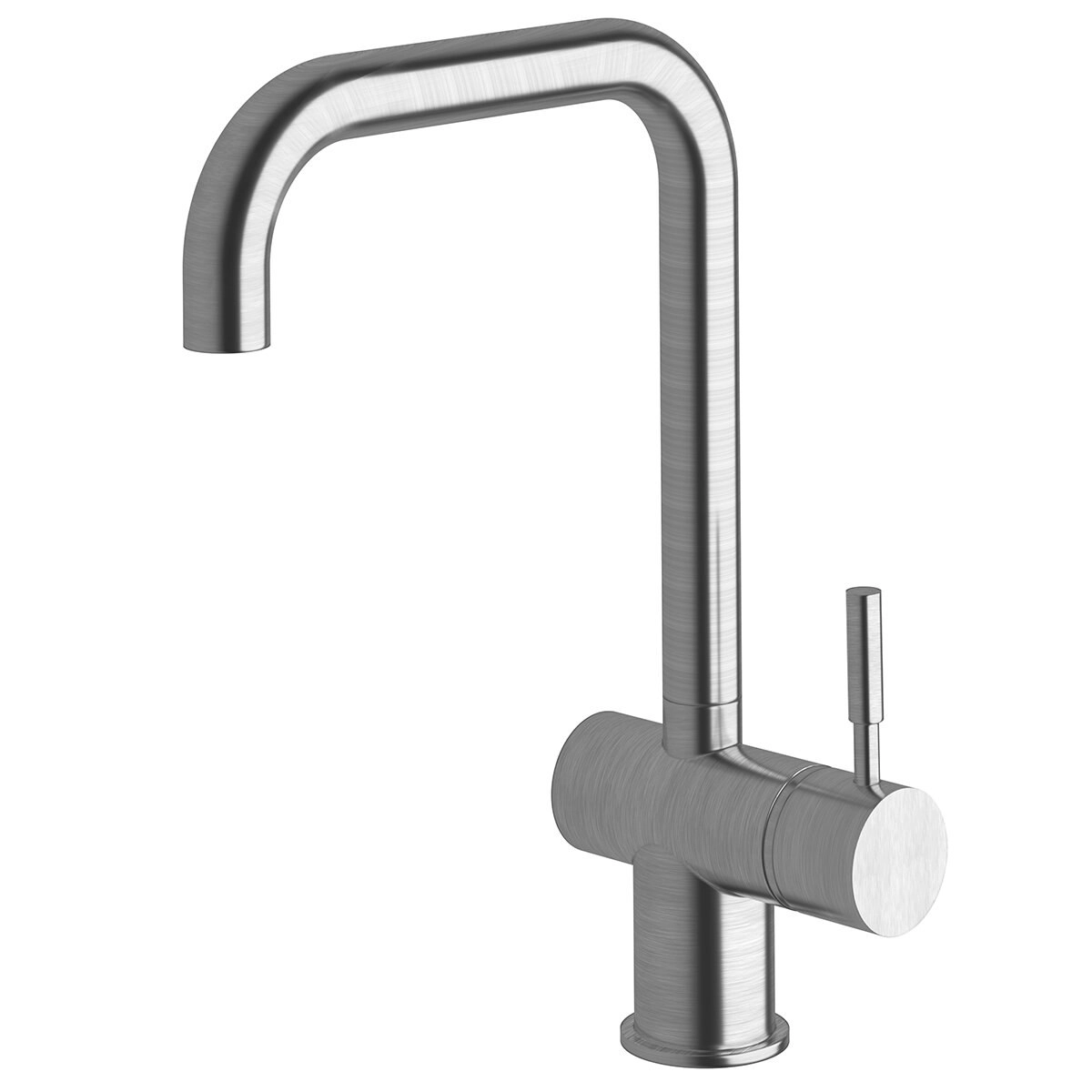 Sussex Taps Voda Square Sink Mixer Tap - Satin Chrome