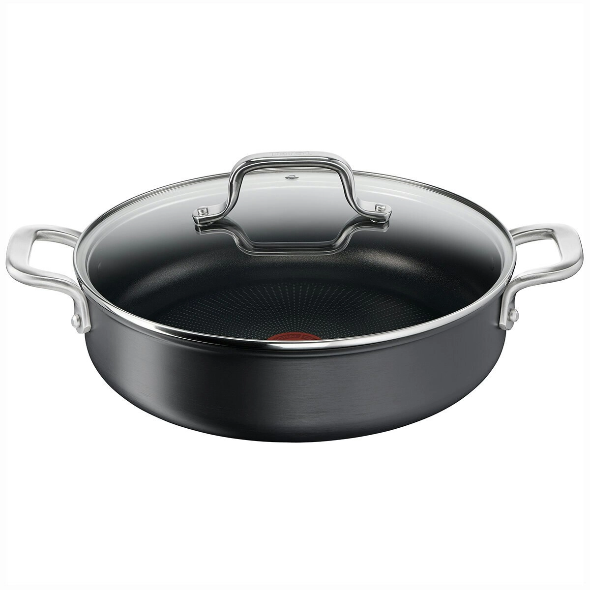 Tefal Premium Specialty Hard Anodised Induction Non-Stick Chef Pan 30cm with Lid