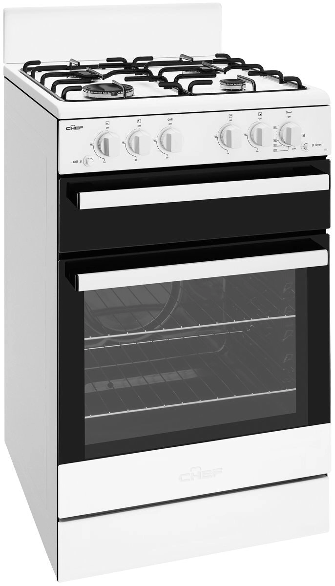 Chef 54cm Freestanding Gas Oven/Stove