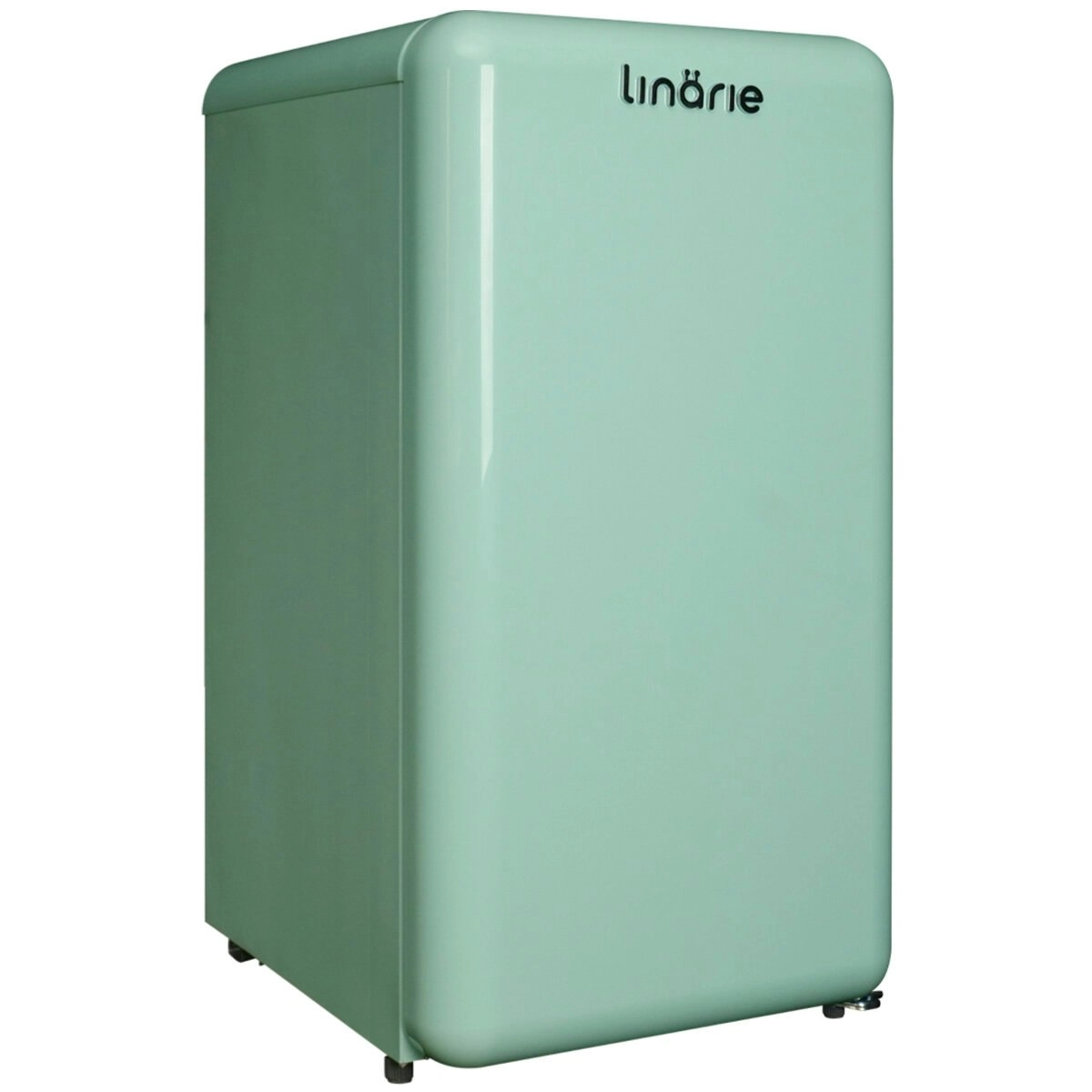 Linarie Tignes 91L Retro Mini Fridge Green