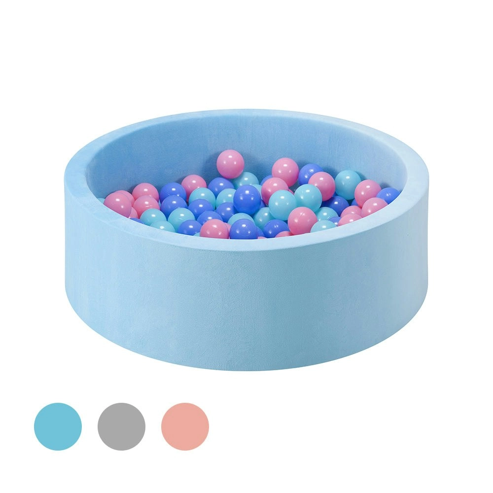 Playpals Foam Ball Pit Soft Round Ball Pool Playpen Fence with 200 Balls