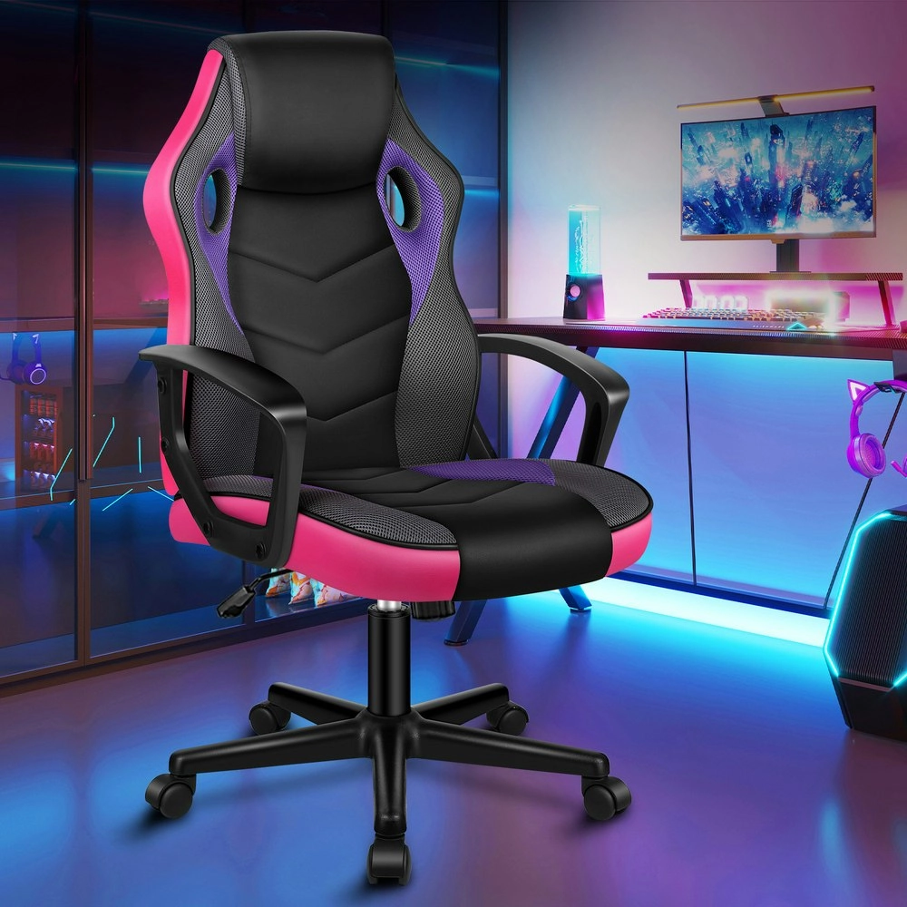 Alfordson Gaming Chair Office Executive Purple